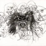 dibujo franciscodeasislopez gorilas